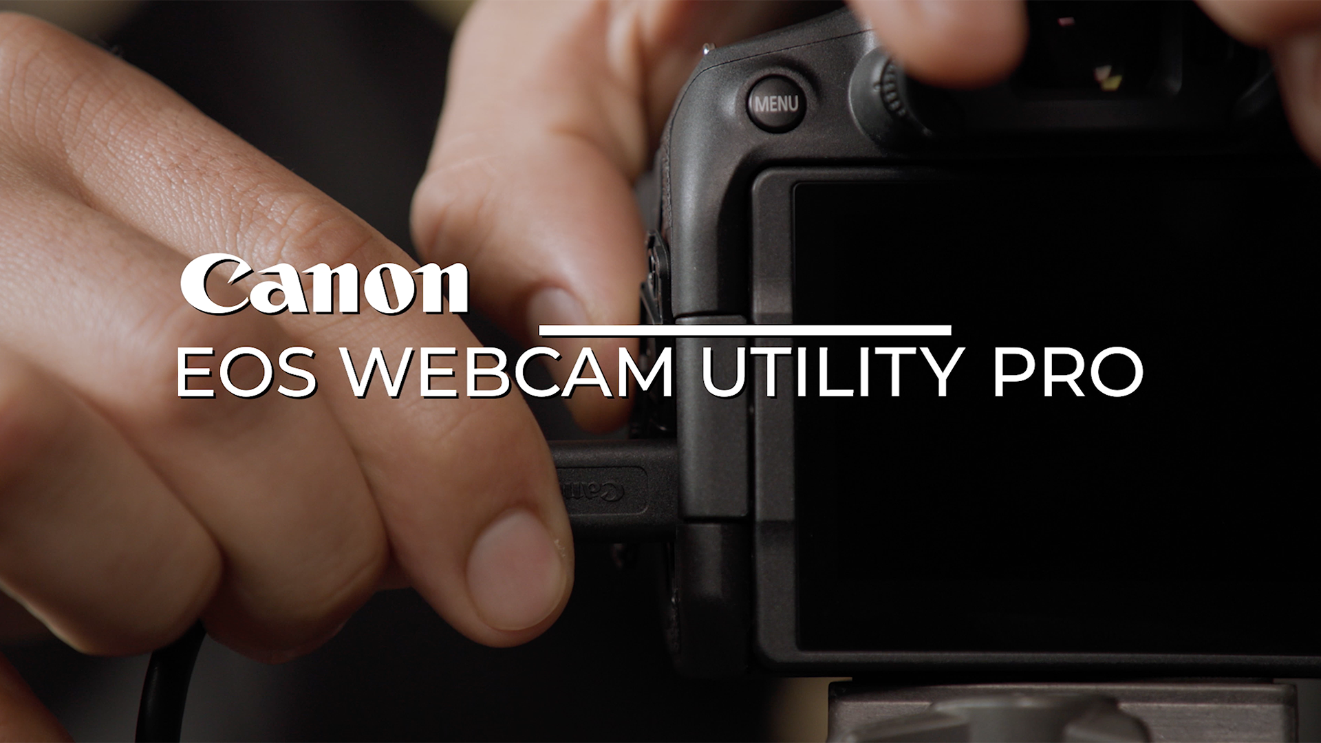 canon webcam utility supported cameras